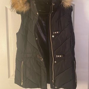 Ivanka Trump navy blue vest